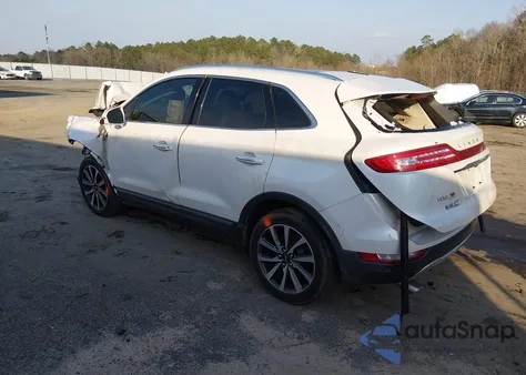 2019 Lincoln Mkc Reserve z USA, uszkodzony, nr VIN 5LMCJ3C96KUL07828